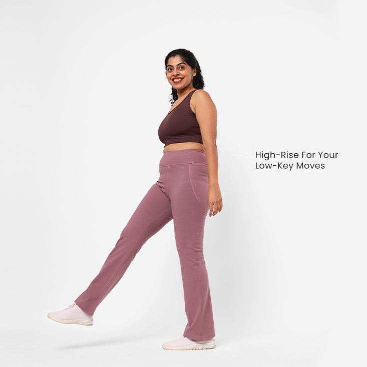 The Groove-In Cotton Flare Pants