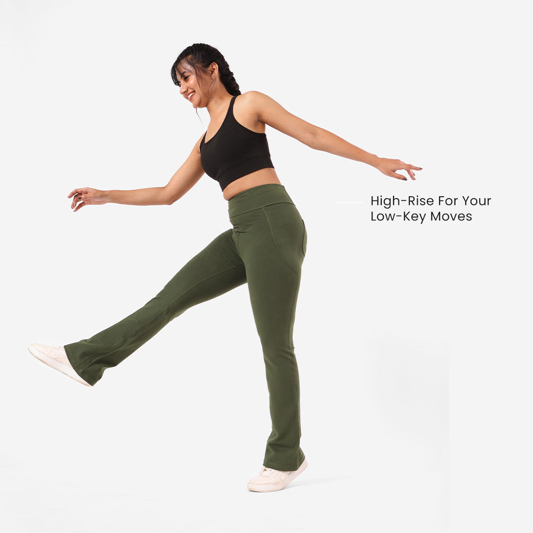 The Groove-In Cotton Flare Pants