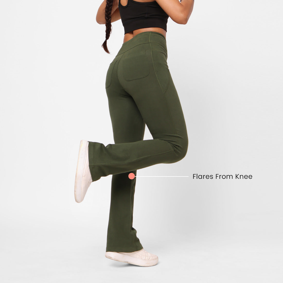 The Groove-In Cotton Flare Pants