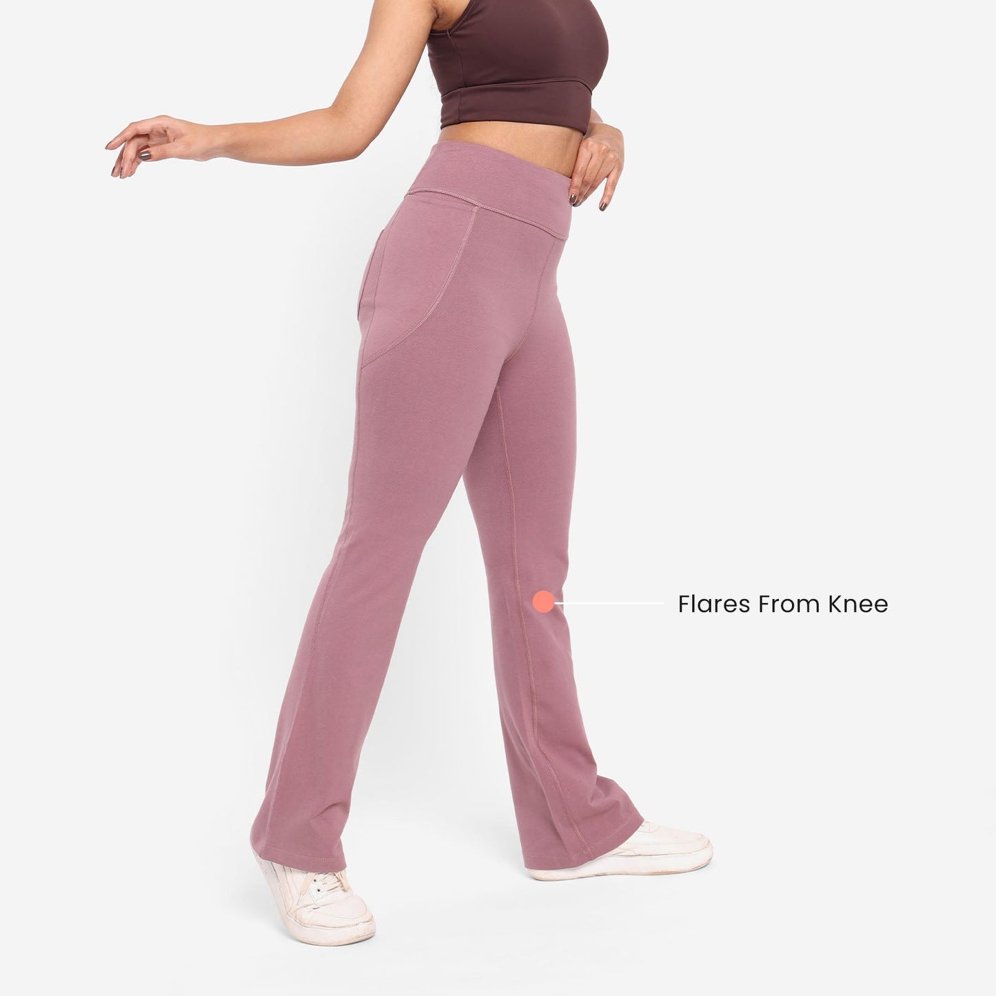 The Groove-In Cotton Flare Pants