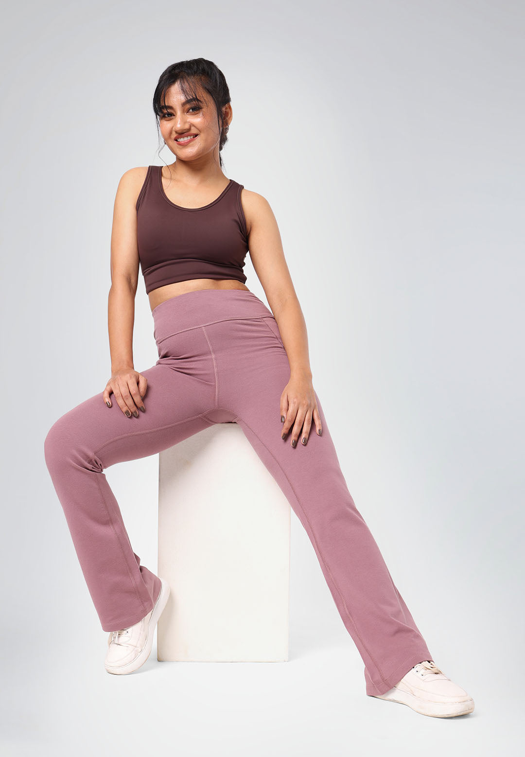 The Groove-In Cotton Flare Pants