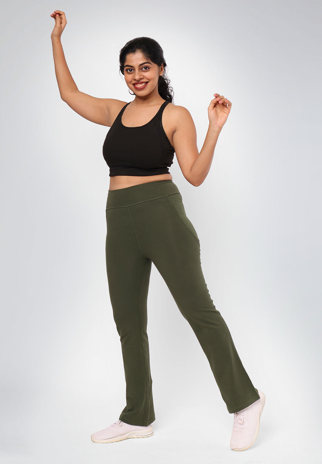 The Groove-In Cotton Flare Pants