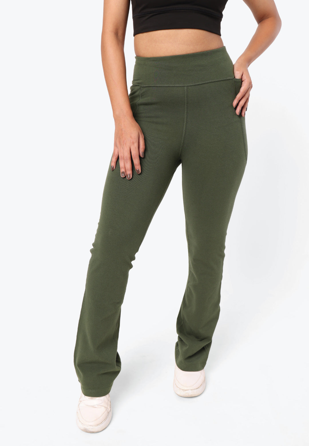 The Groove-In Cotton Flare Pants