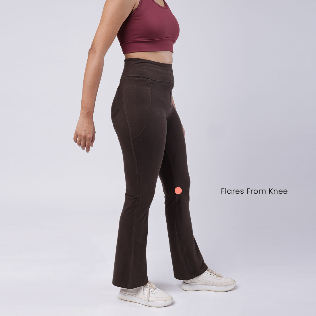 The Groove-In Cotton Flare Pants