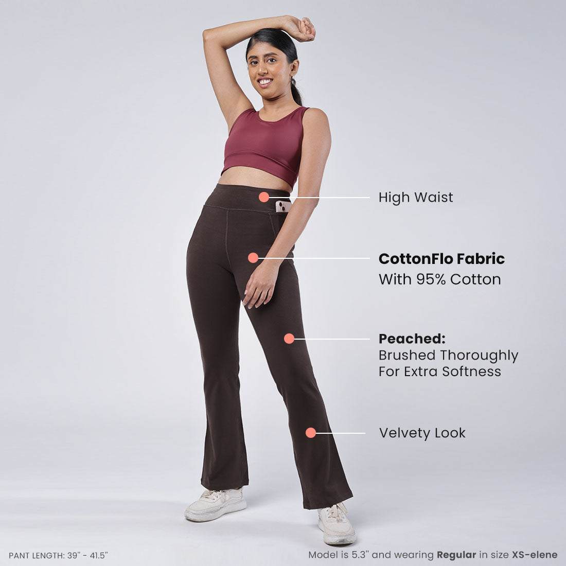 The Groove-In Cotton Flare Pants