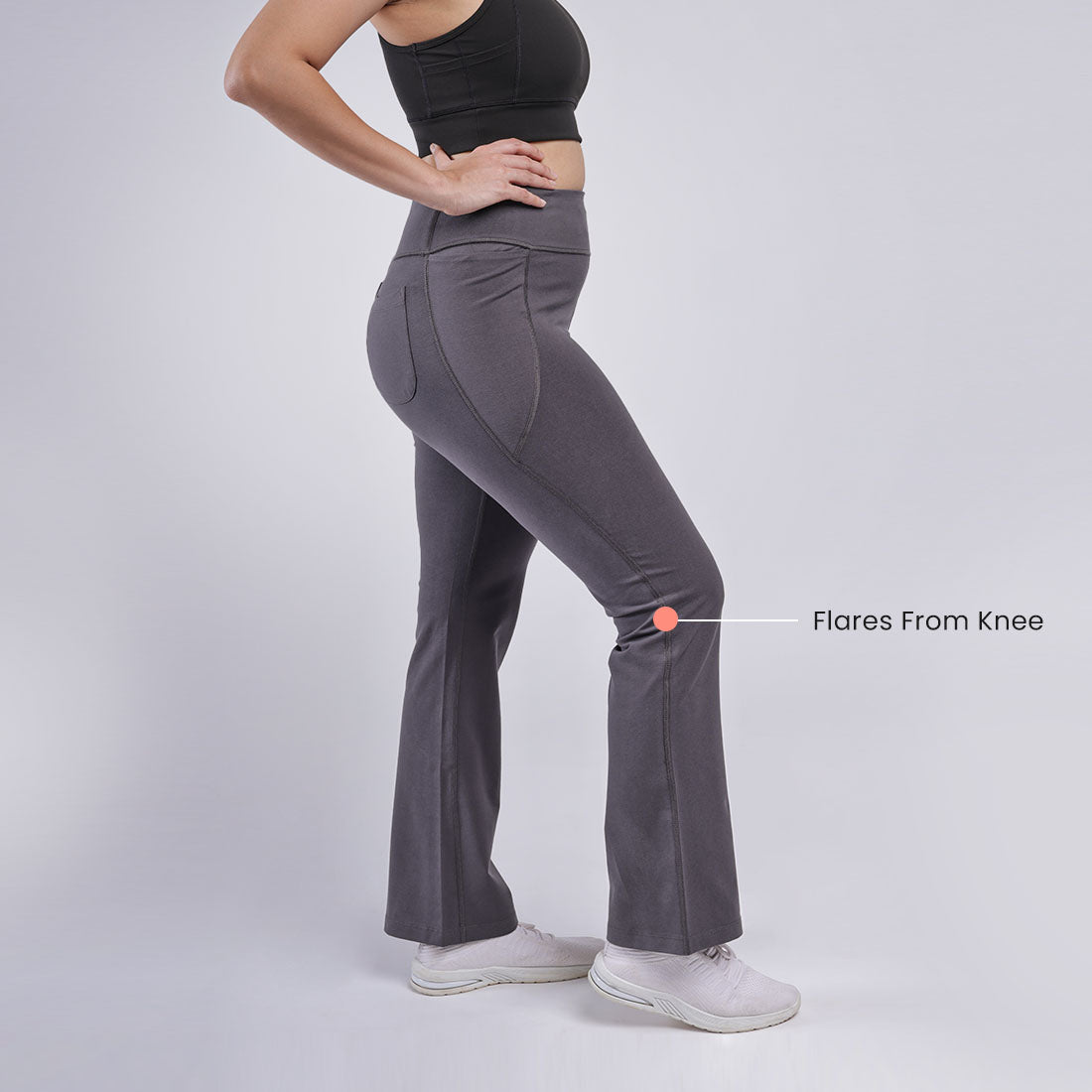 The Groove-In Cotton Flare Pants