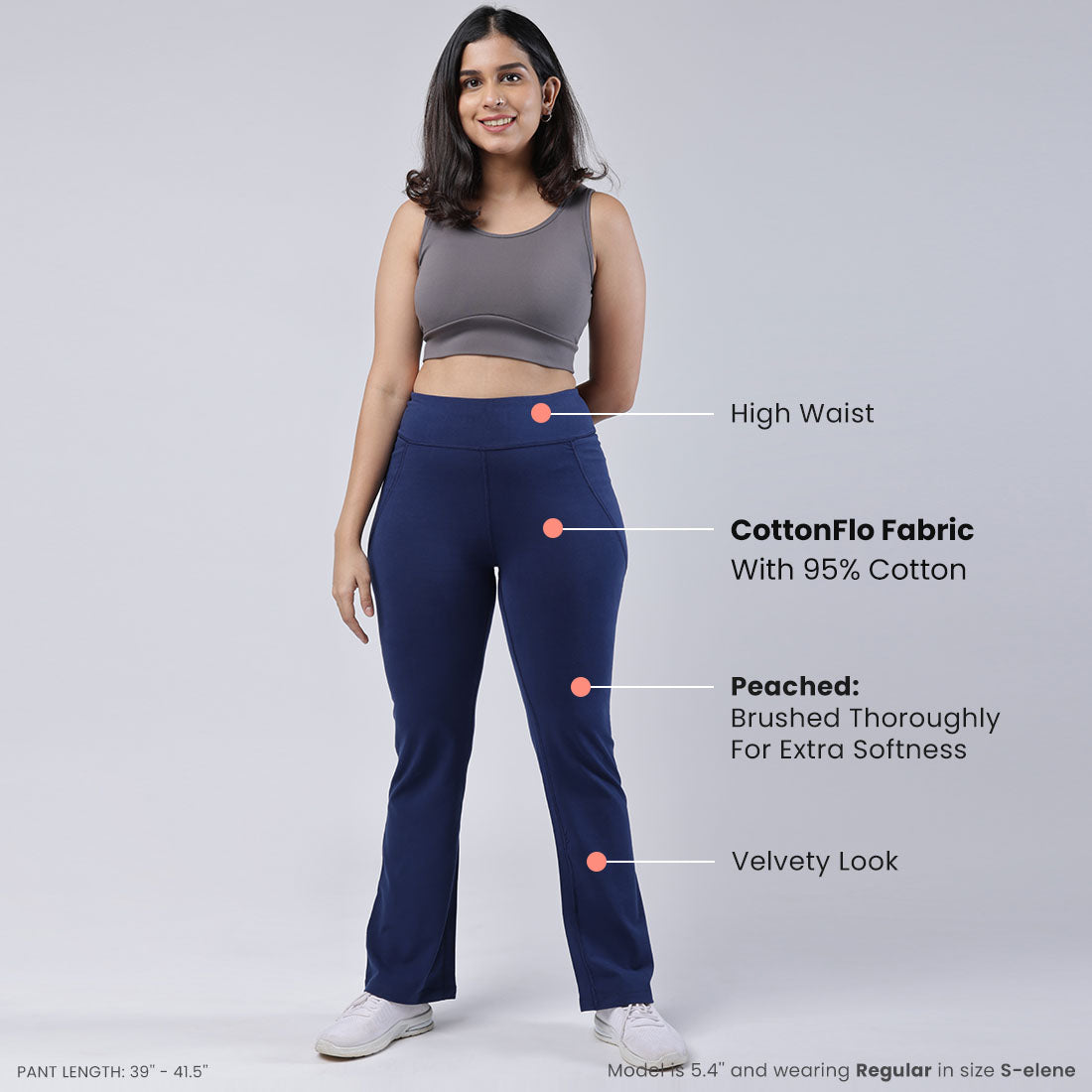 The Groove-In Cotton Flare Pants