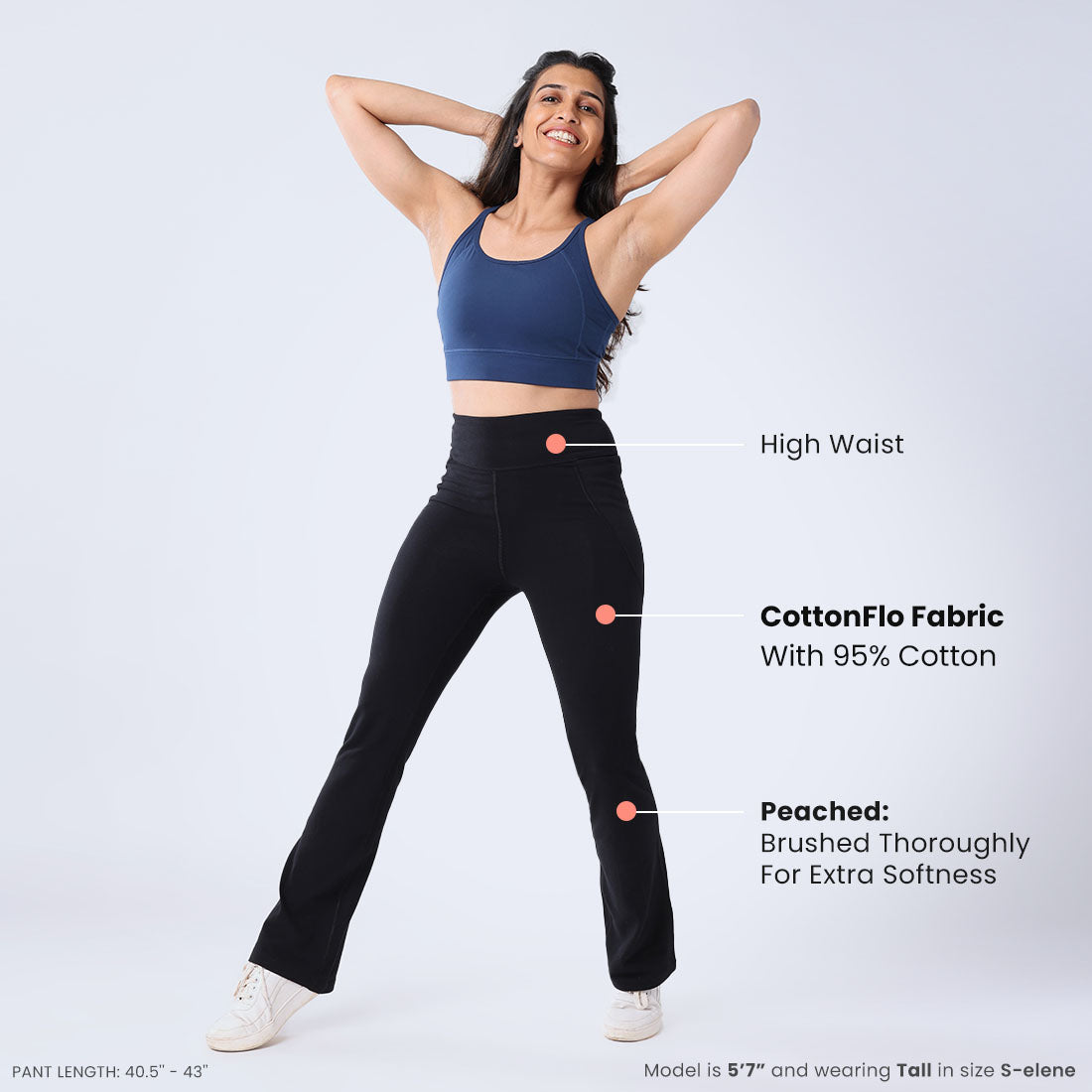 The Groove-In Cotton Flare Pants