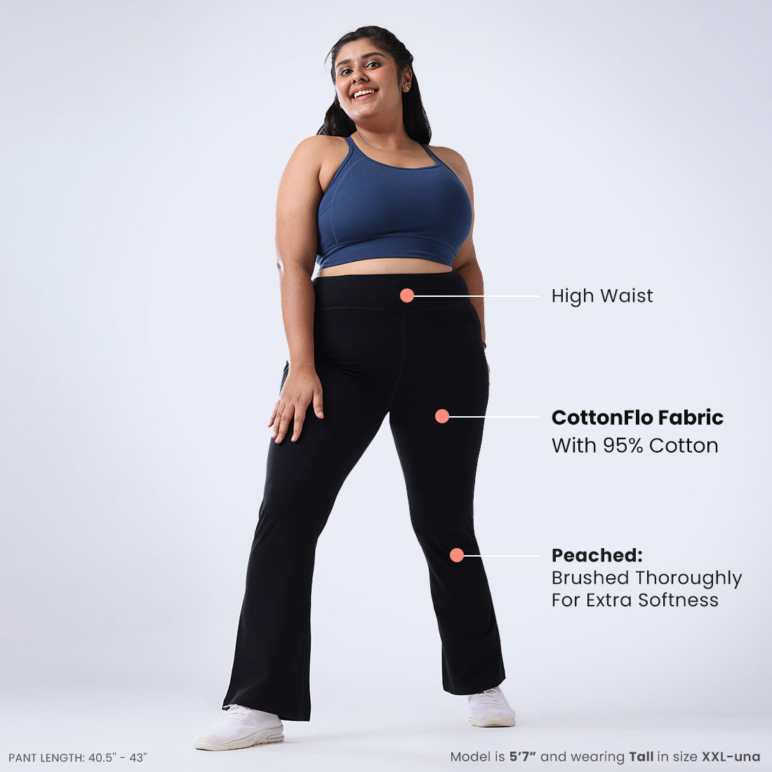 The Groove-In Cotton Flare Pants