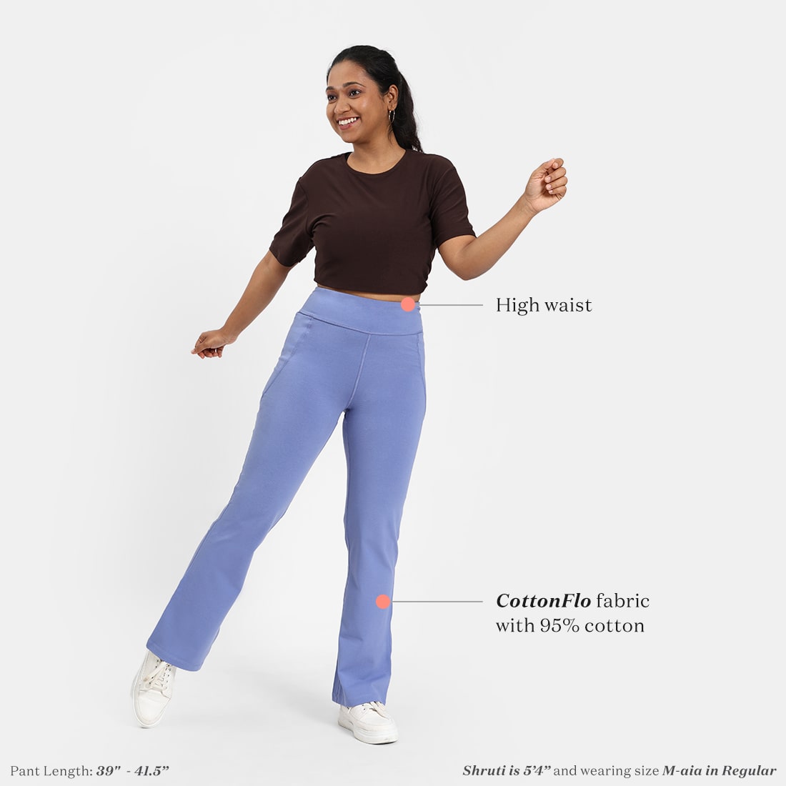 The Groove-In Cotton Flare Pants