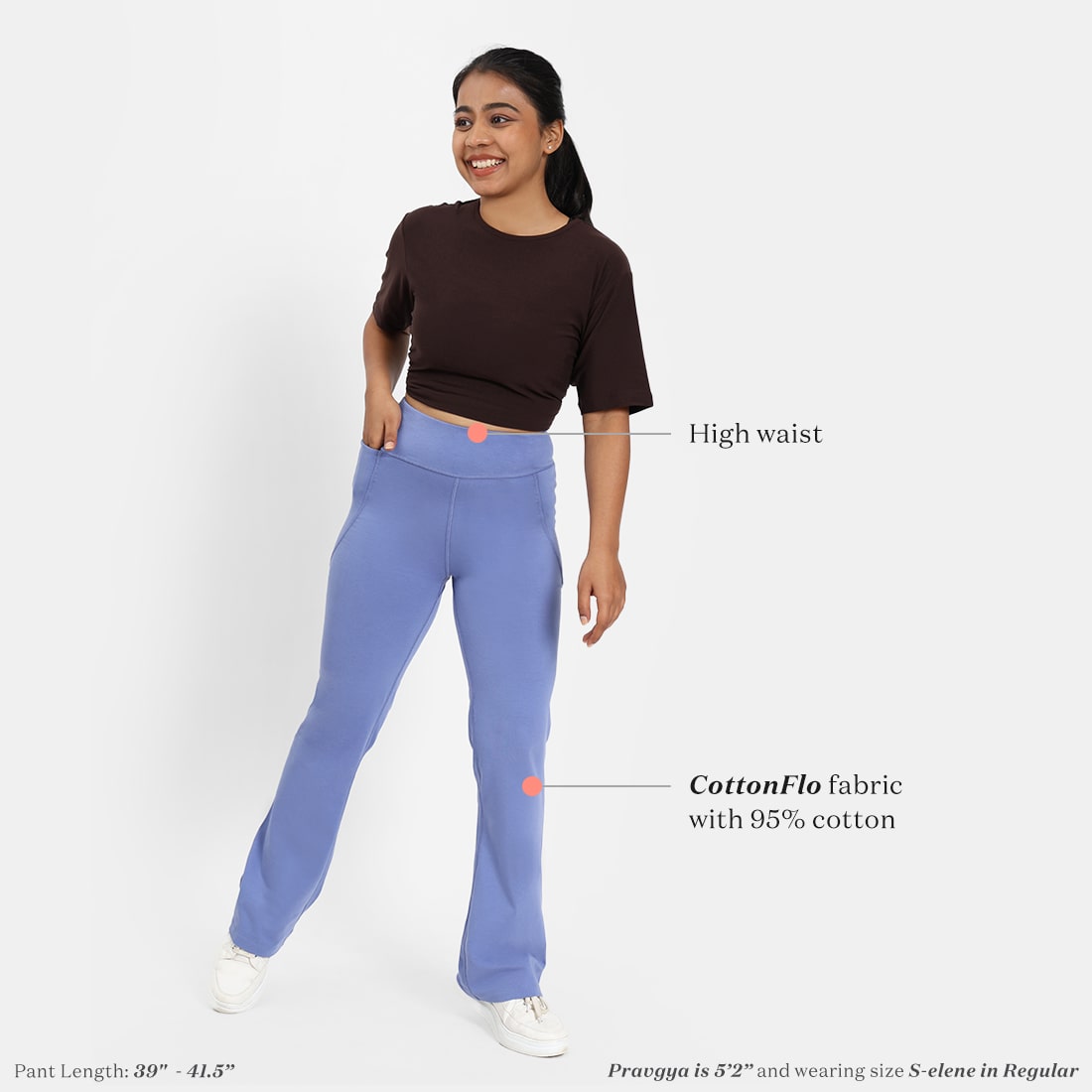 The Groove-In Cotton Flare Pants