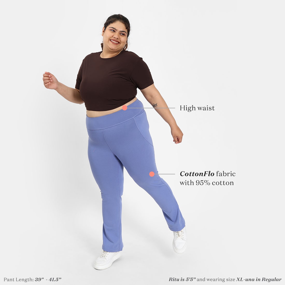 The Groove-In Cotton Flare Pants