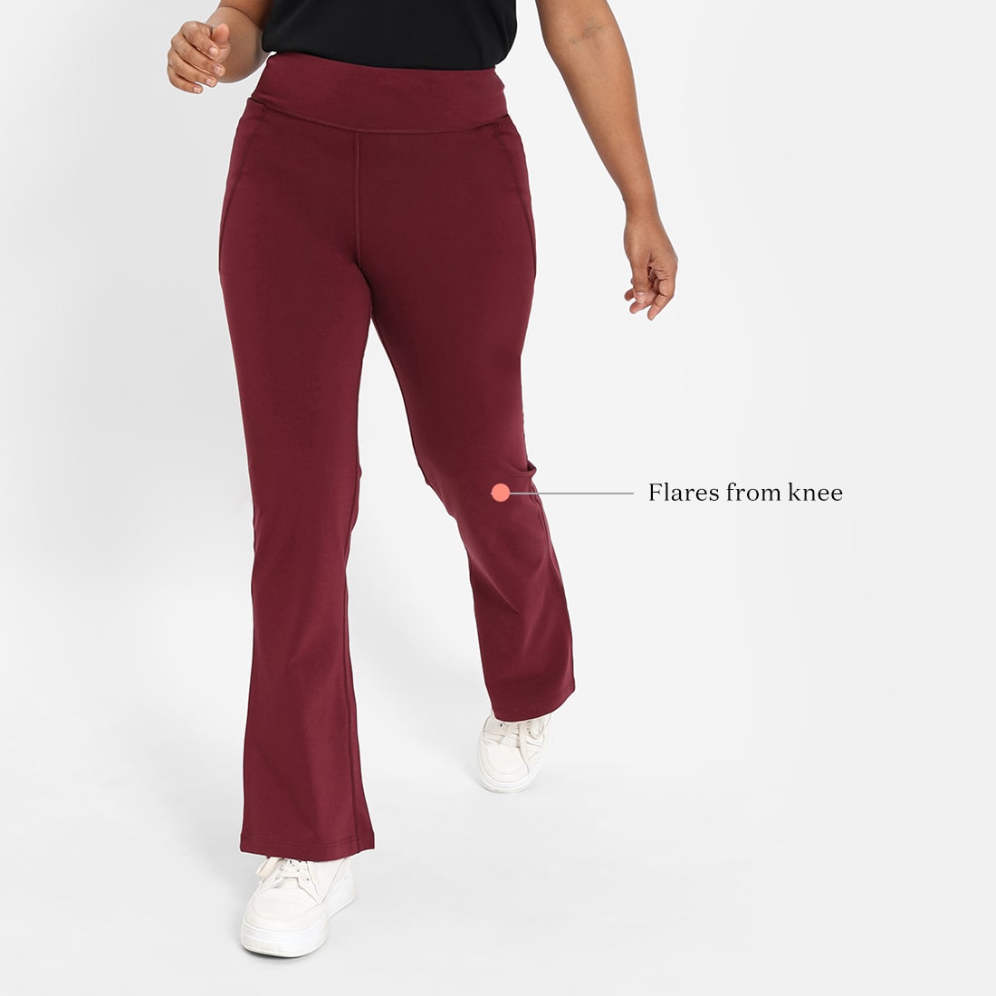 The Groove-In Cotton Flare Pants