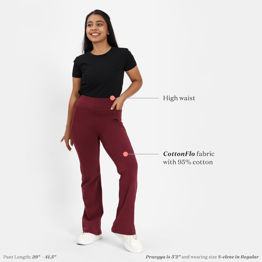 The Groove-In Cotton Flare Pants