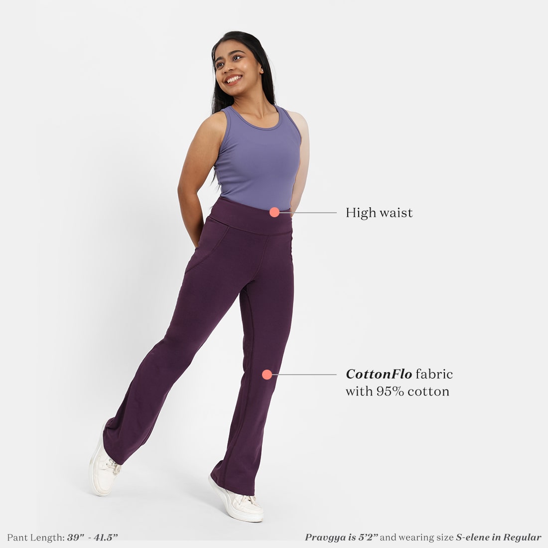 The Groove-In Cotton Flare Pants