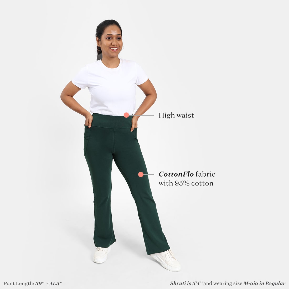 The Groove-In Cotton Flare Pants