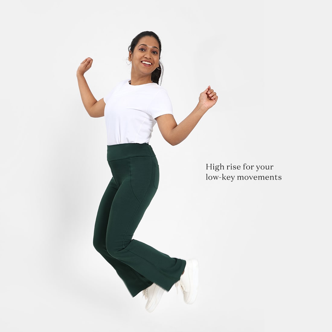 The Groove-In Cotton Flare Pants