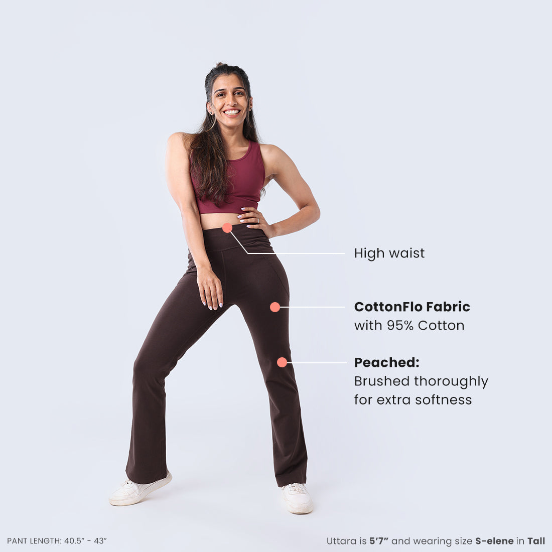 The Groove-In Cotton Flare Pants