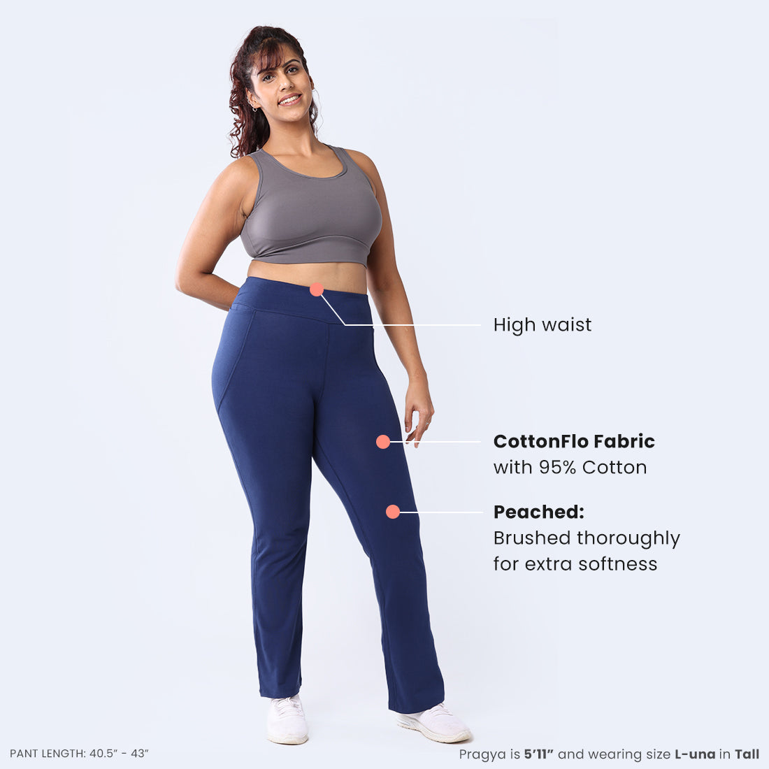 The Groove-In Cotton Flare Pants