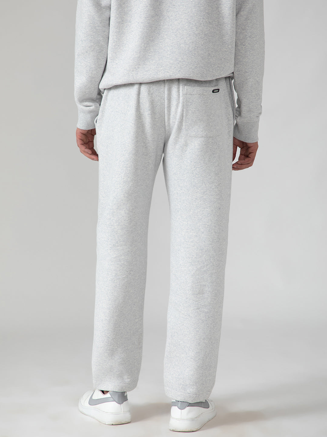Grey Melange Knit Co-Ord Set