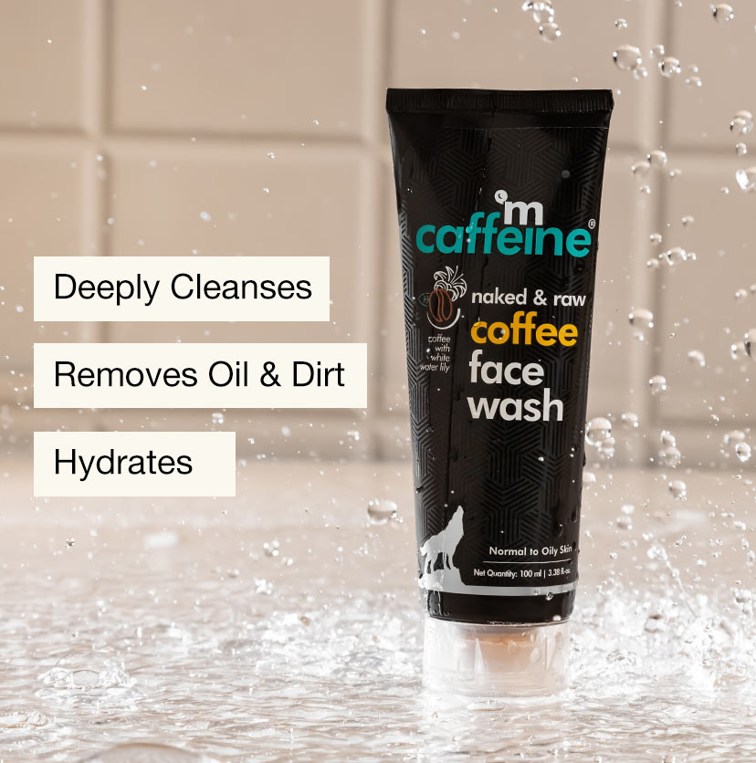 Coffee Face Wash to Remove Tan & Deeply Cleanse - 100 ml - Natural & 100% Vegan
