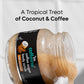 Coffee Sugar Body Scrub with Coconut for Gentle Exfoliation & Smoothening - 250g