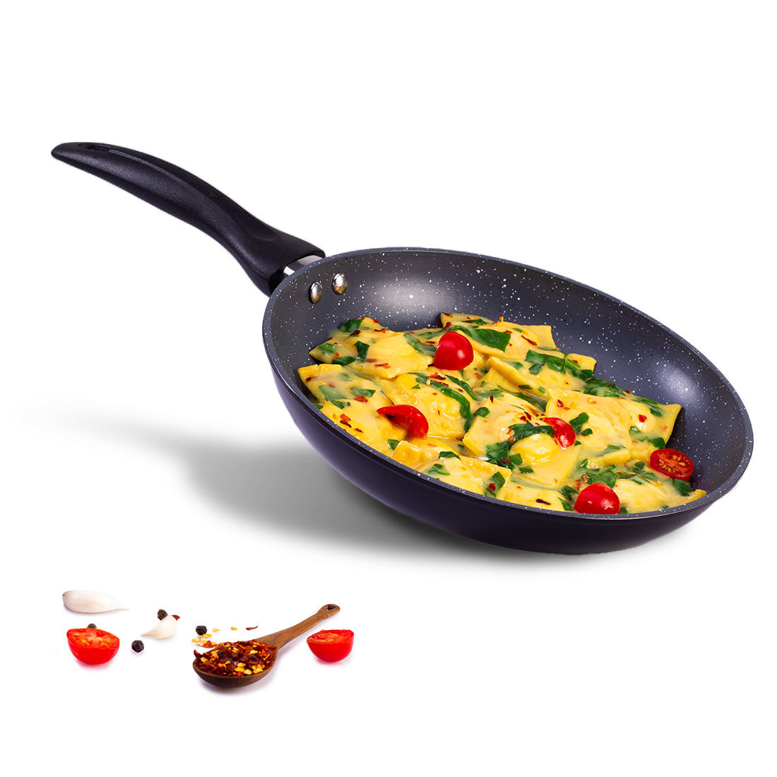 Duralite Die-cast Non Stick Fry Pan 24cm | 1.2 L | Grey