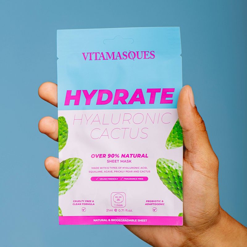 Hydrate Hyaluronic Cactus Face Sheet Mask