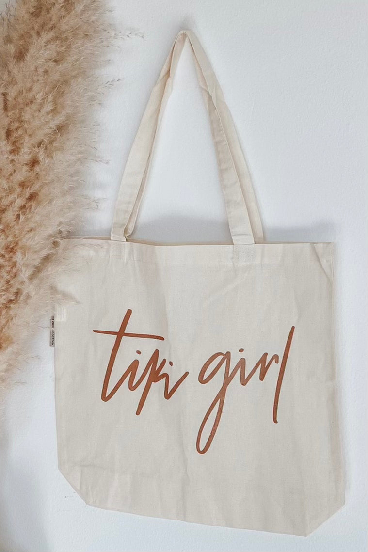 TIKI GIRL Signature Tote Bag