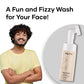 Foaming Face Wash with Exfoliating Brush