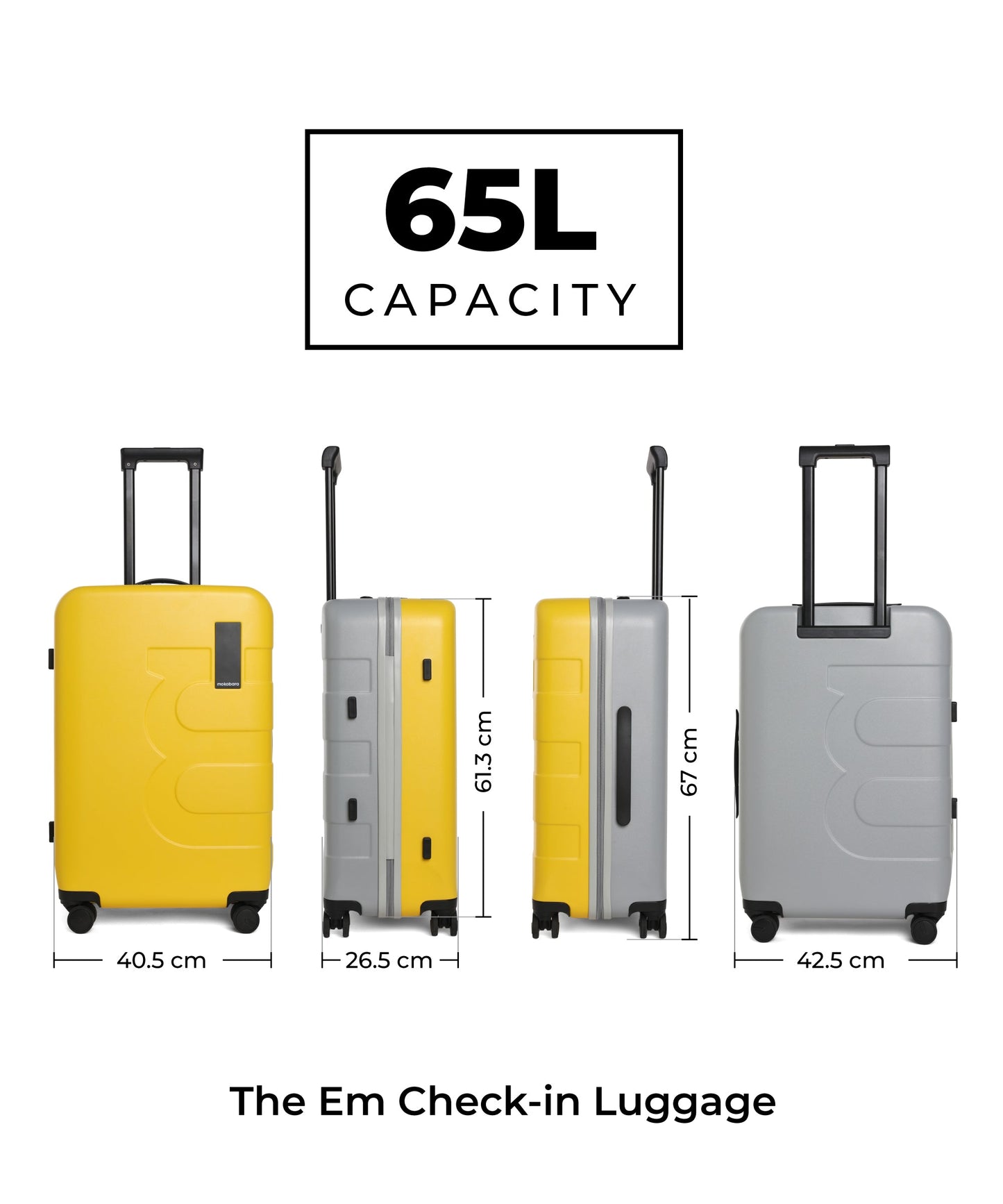 The Em Set of 2 Luggage
