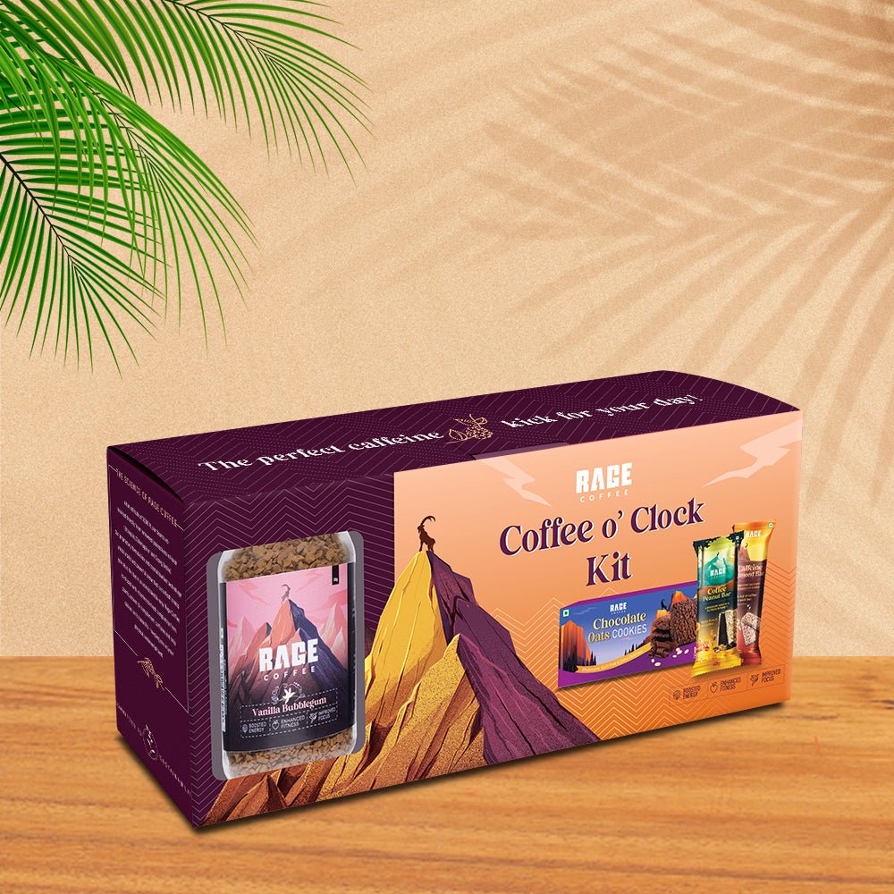 Coffee o'Clock Giftbox (Coffee Jar, Cookies and Bars)