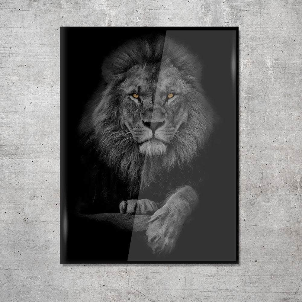 Golden Eyed Lion Wall Art