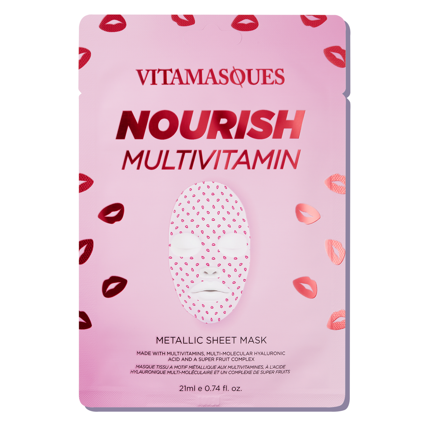 Nourish Multivitamin Metallic Face Sheet Mask