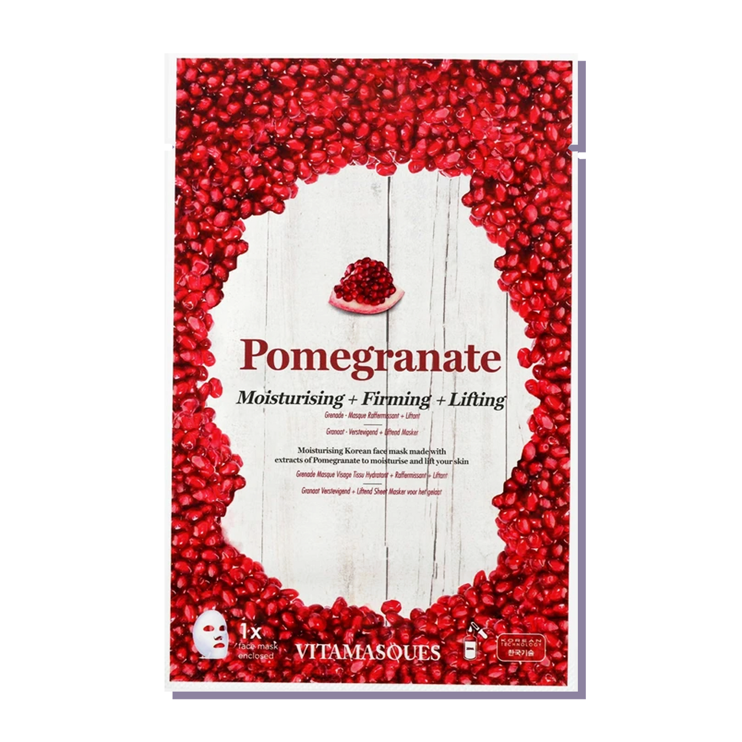 Pomegranate Face Sheet Mask