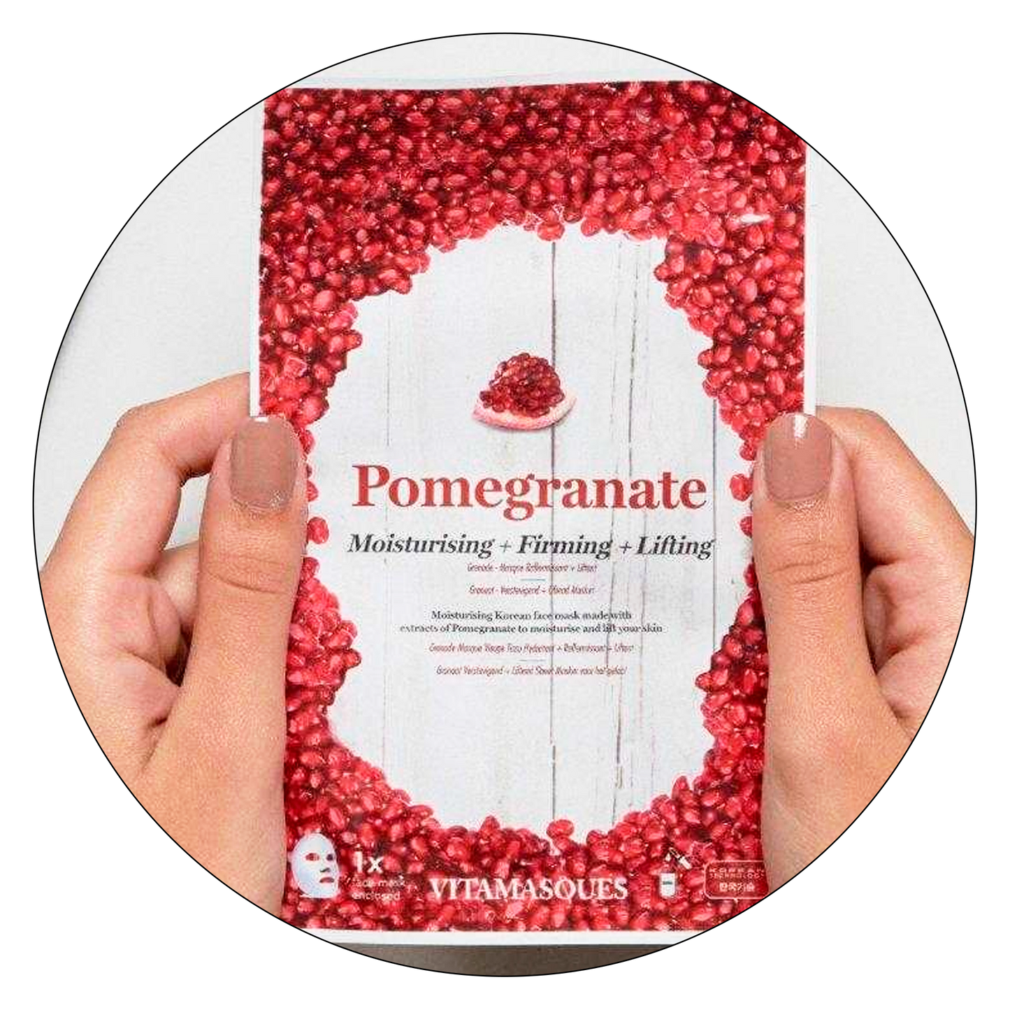 Pomegranate Face Sheet Mask
