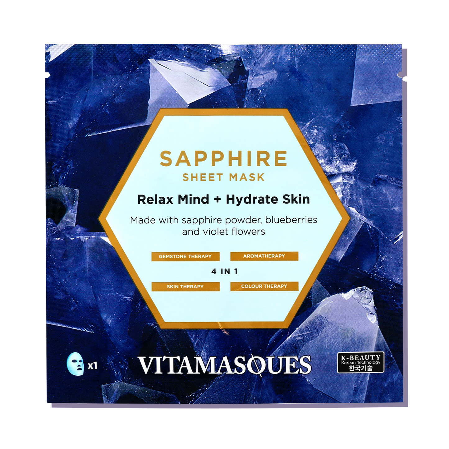 Sapphire Face Sheet Mask