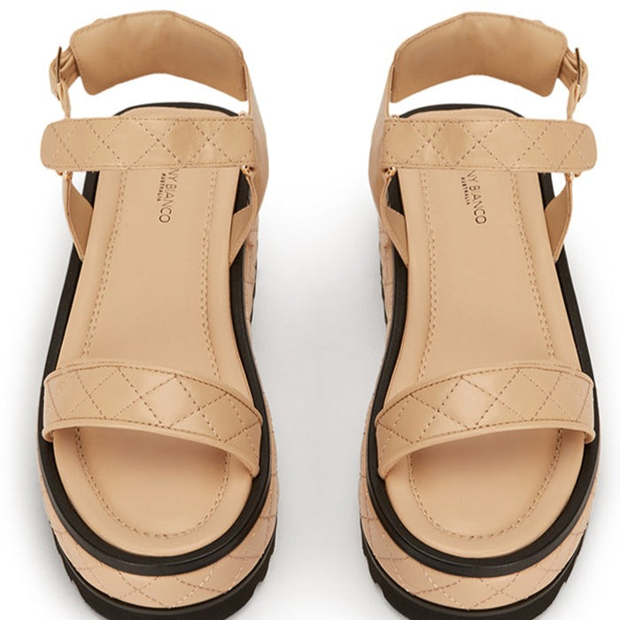 Zahara Beech Nappa 6cm Sandals